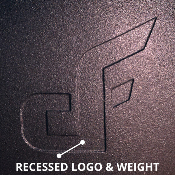 RECESSED LOGO WEIGHT