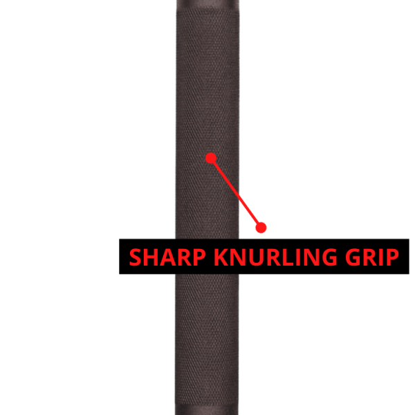 Sharp Knurling Grip