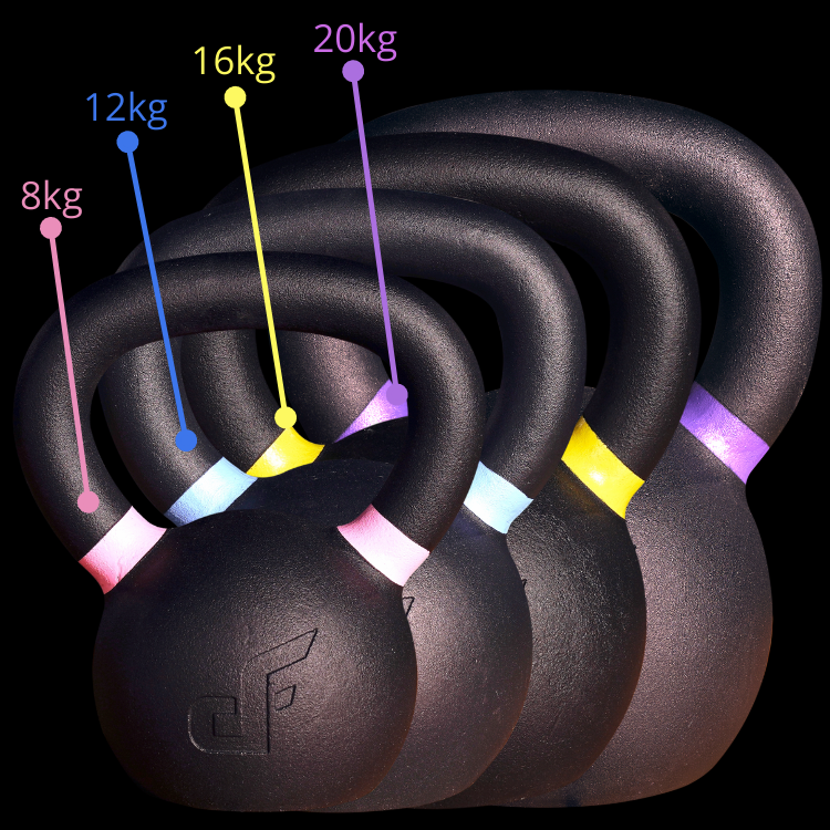8kg, 12kg, 16kg, 20kg